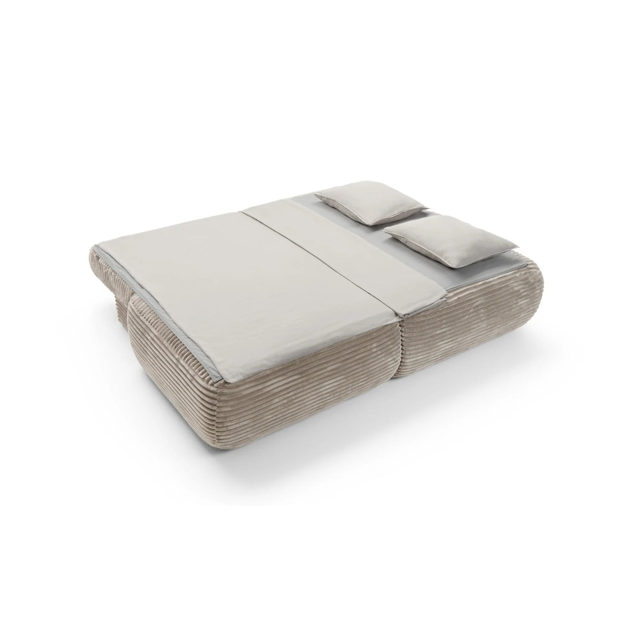 Canapea Extensibilă Vibe, 220 cm, Pat 200 x 160 cm, 2 Lăzi de Depozitare, Design Modular Premium
