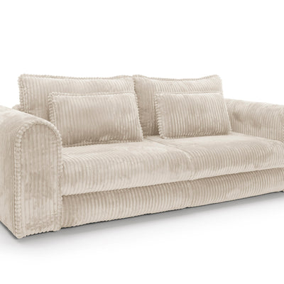 Canapea Extensibilă Bellagio, 260 cm, Funcție Pat 200 x 160 cm, Ladă de Depozitare, Design Modern Premium