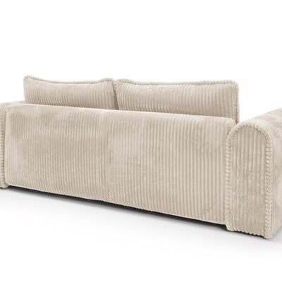 Canapea Extensibilă Bellagio, 260 cm, Funcție Pat 200 x 160 cm, Ladă de Depozitare, Design Modern Premium