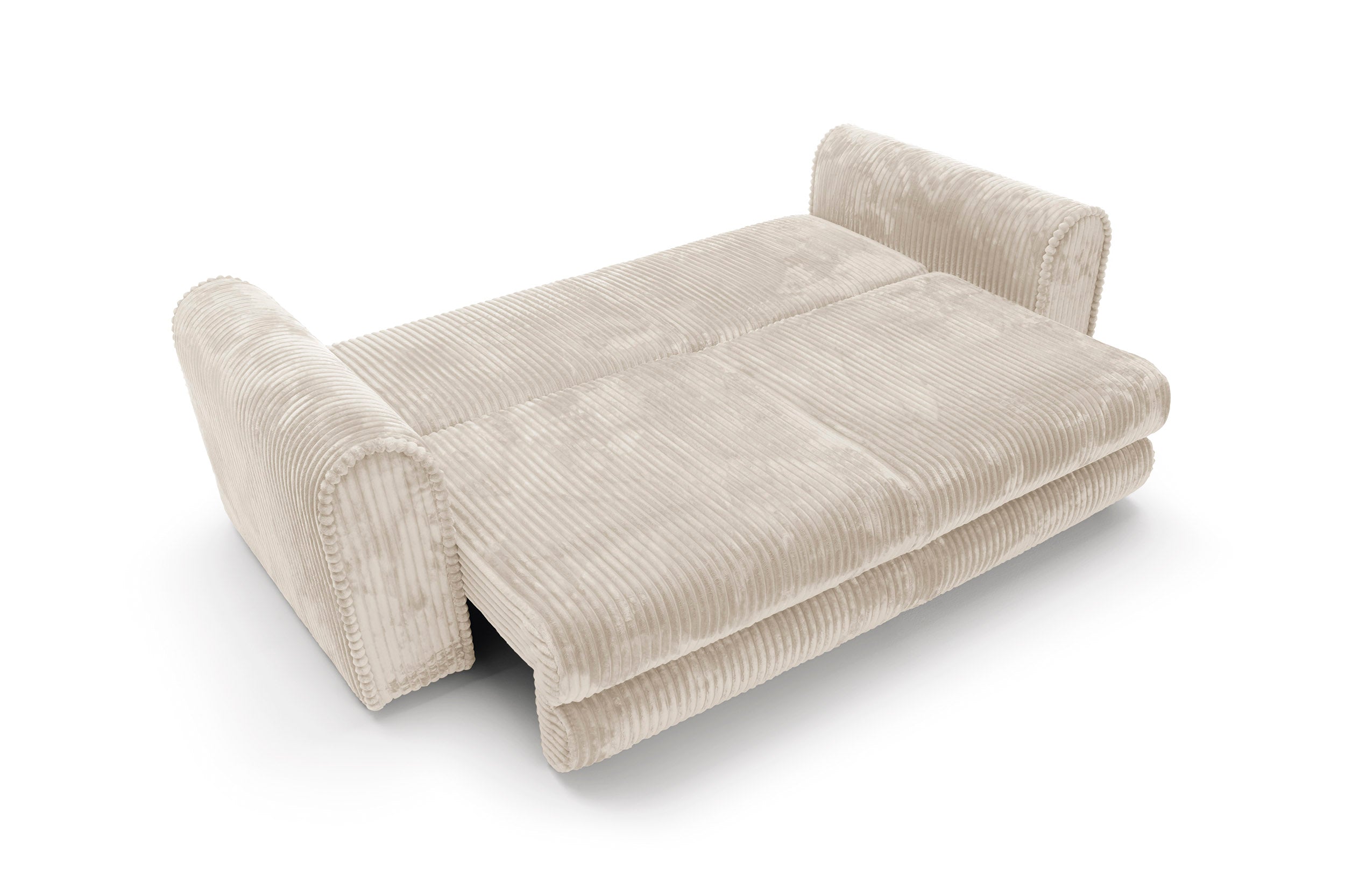 Canapea Extensibilă Bellagio, 260 cm, Funcție Pat 200 x 160 cm, Ladă de Depozitare, Design Modern Premium