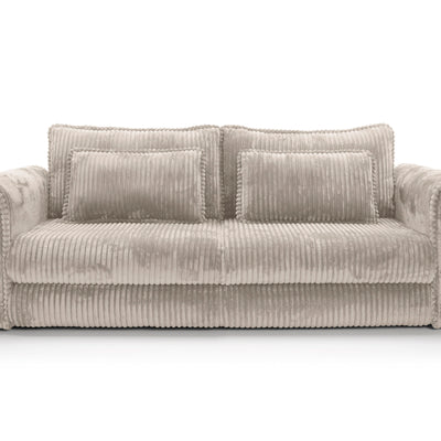 Canapea Extensibilă Bellagio, 260 cm, Funcție Pat 200 x 160 cm, Ladă de Depozitare, Design Modern Premium