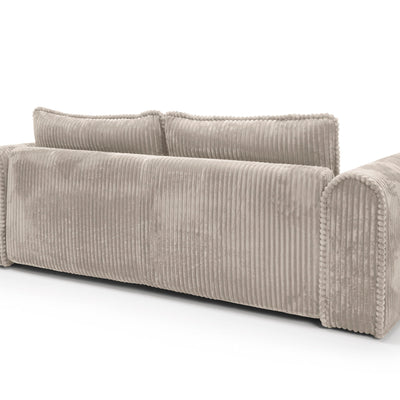 Canapea Extensibilă Bellagio, 260 cm, Funcție Pat 200 x 160 cm, Ladă de Depozitare, Design Modern Premium
