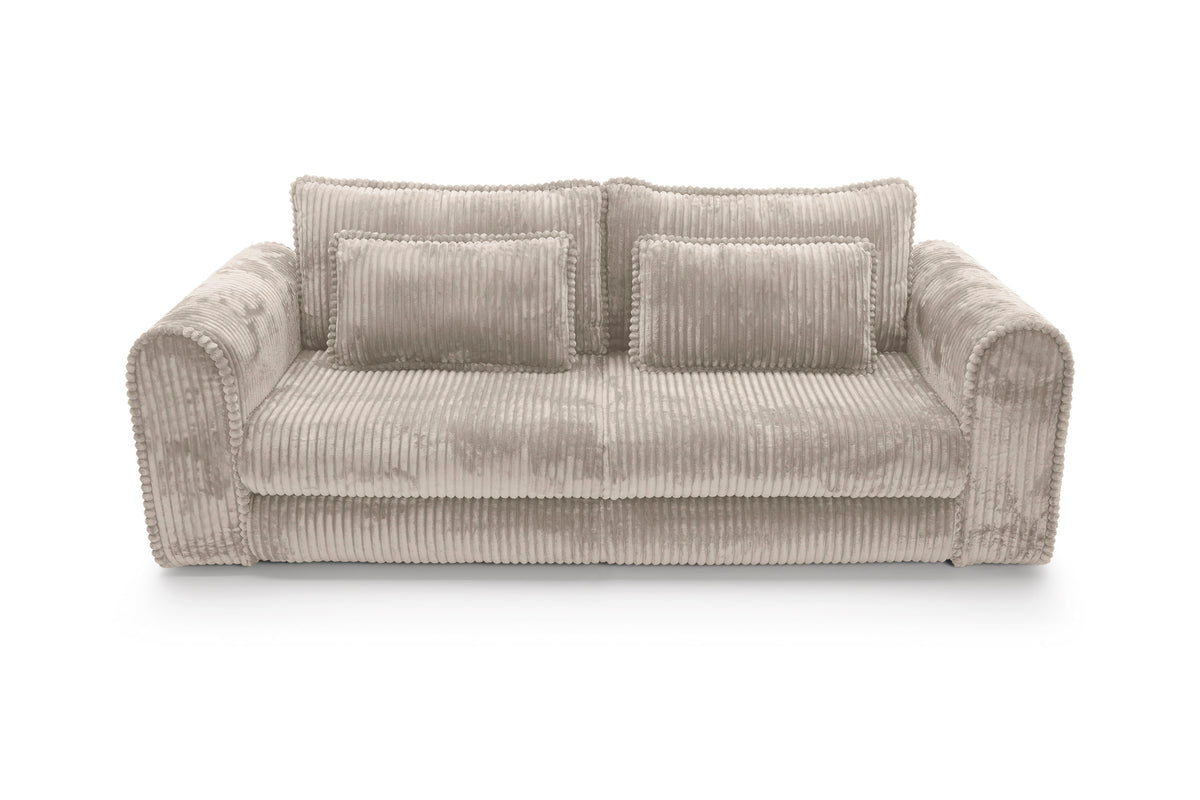 Canapea Extensibilă Bellagio, 260 cm, Funcție Pat 200 x 160 cm, Ladă de Depozitare, Design Modern Premium