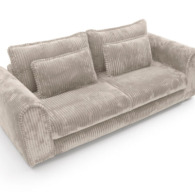 Canapea Extensibilă Bellagio, 260 cm, Funcție Pat 200 x 160 cm, Ladă de Depozitare, Design Modern Premium