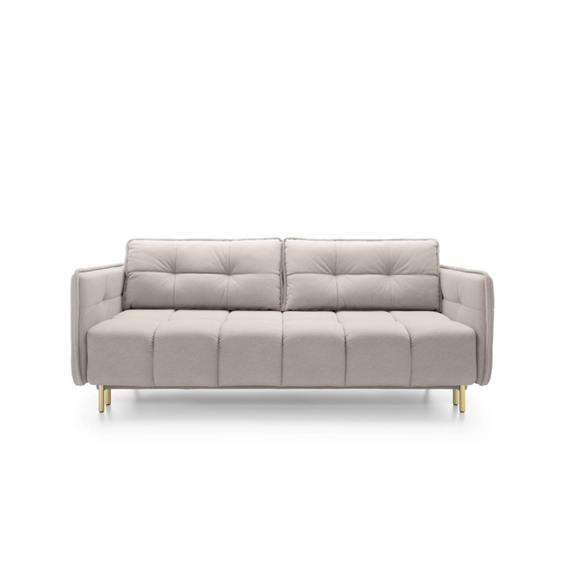 Canapea Extensibilă Cairo, 222 cm, Funcție Pat 200 x 140 cm, Ladă de Depozitare, Pocket Spring, Design Modern Premium