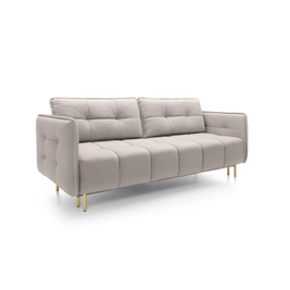 Canapea Extensibilă Cairo, 222 cm, Funcție Pat 200 x 140 cm, Ladă de Depozitare, Pocket Spring, Design Modern Premium