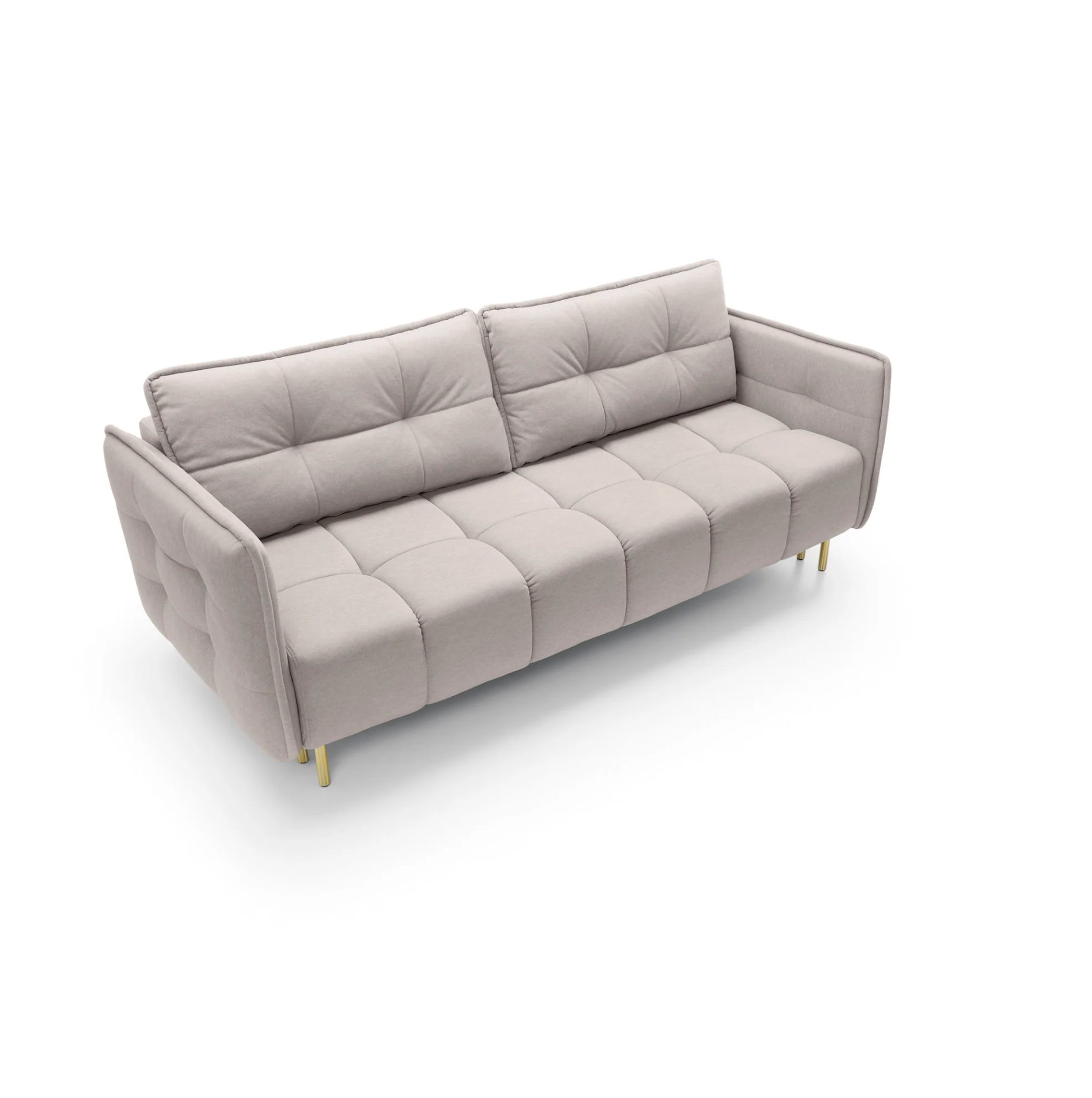 Canapea Extensibilă Cairo, 222 cm, Funcție Pat 200 x 140 cm, Ladă de Depozitare, Pocket Spring, Design Modern Premium