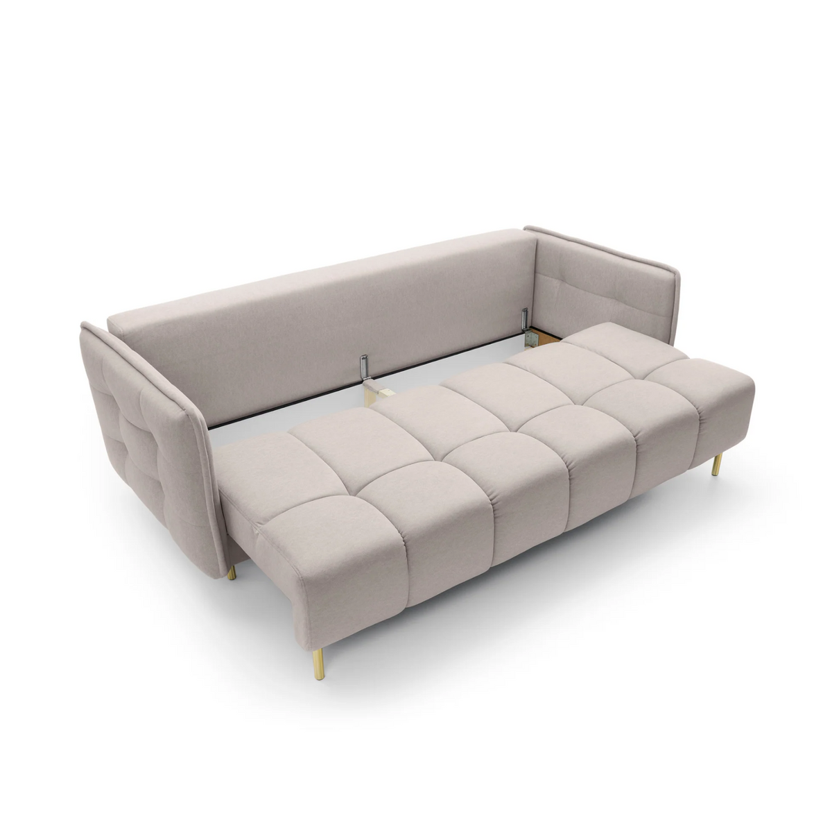 Canapea Extensibilă Cairo, 222 cm, Funcție Pat 200 x 140 cm, Ladă de Depozitare, Pocket Spring, Design Modern Premium