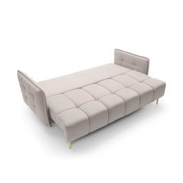Canapea Extensibilă Cairo, 222 cm, Funcție Pat 200 x 140 cm, Ladă de Depozitare, Pocket Spring, Design Modern Premium