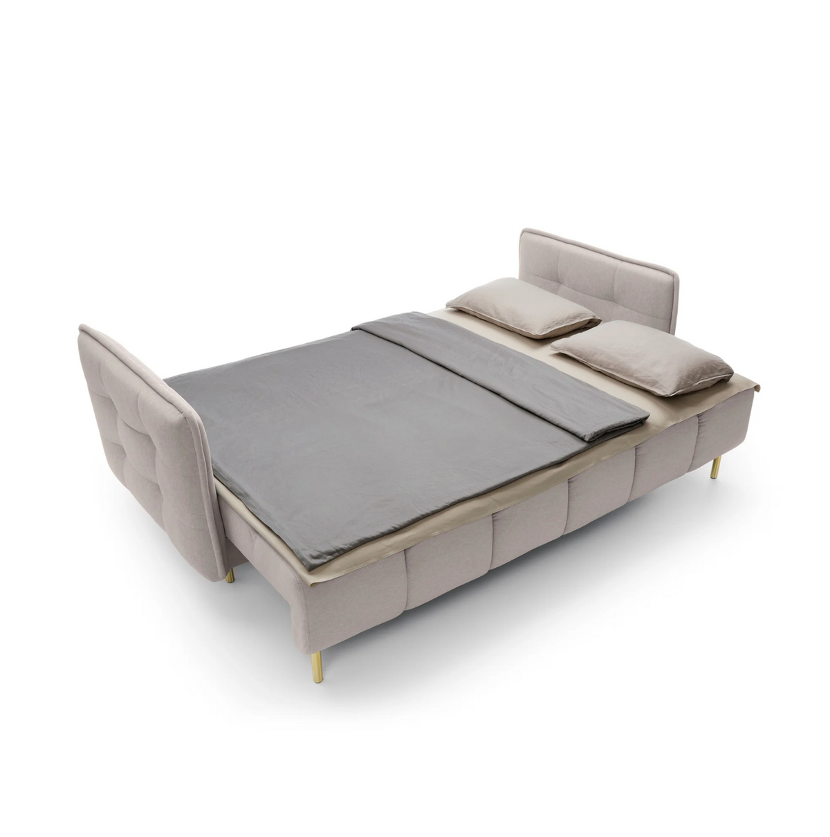 Canapea Extensibilă Cairo, 222 cm, Funcție Pat 200 x 140 cm, Ladă de Depozitare, Pocket Spring, Design Modern Premium