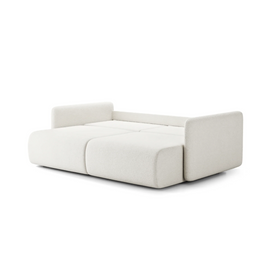 Canapea Extensibilă Zenora, 227 cm, Funcție Pat 200 x 160 cm, Configurare Colțar Stânga/Dreapta, Ladă de Depozitare, 4 in 1