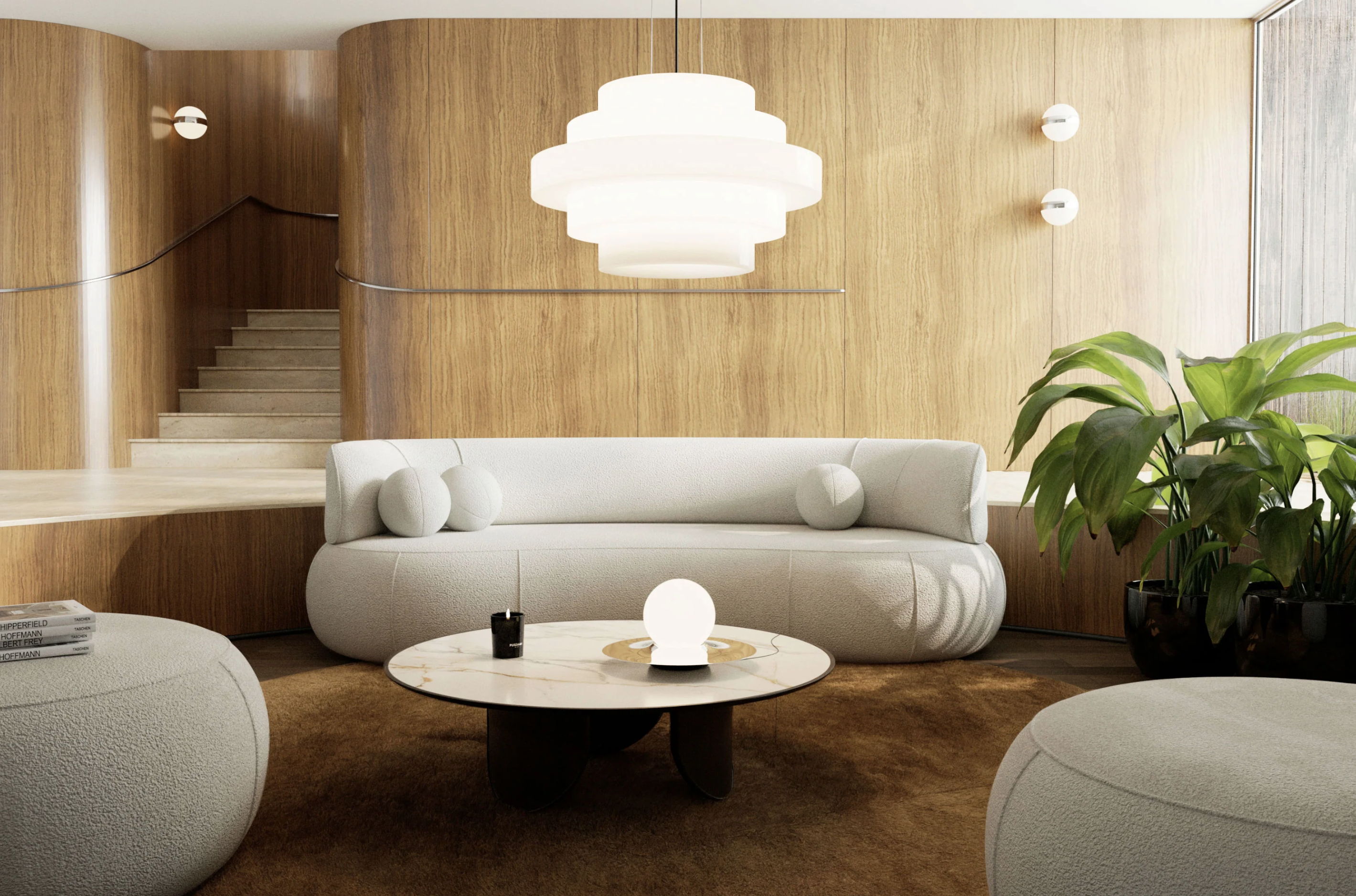 Canapea Aura, 246 cm, Confort Premium, Spumă High Resilience și Puf Siliconizat, Design Modern