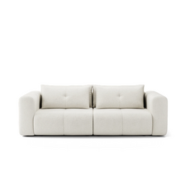 Canapea Extensibilă Nossa, 248 cm, Funcție Pat 200 x 145 cm, Ladă de Depozitare, Design Modern Premium