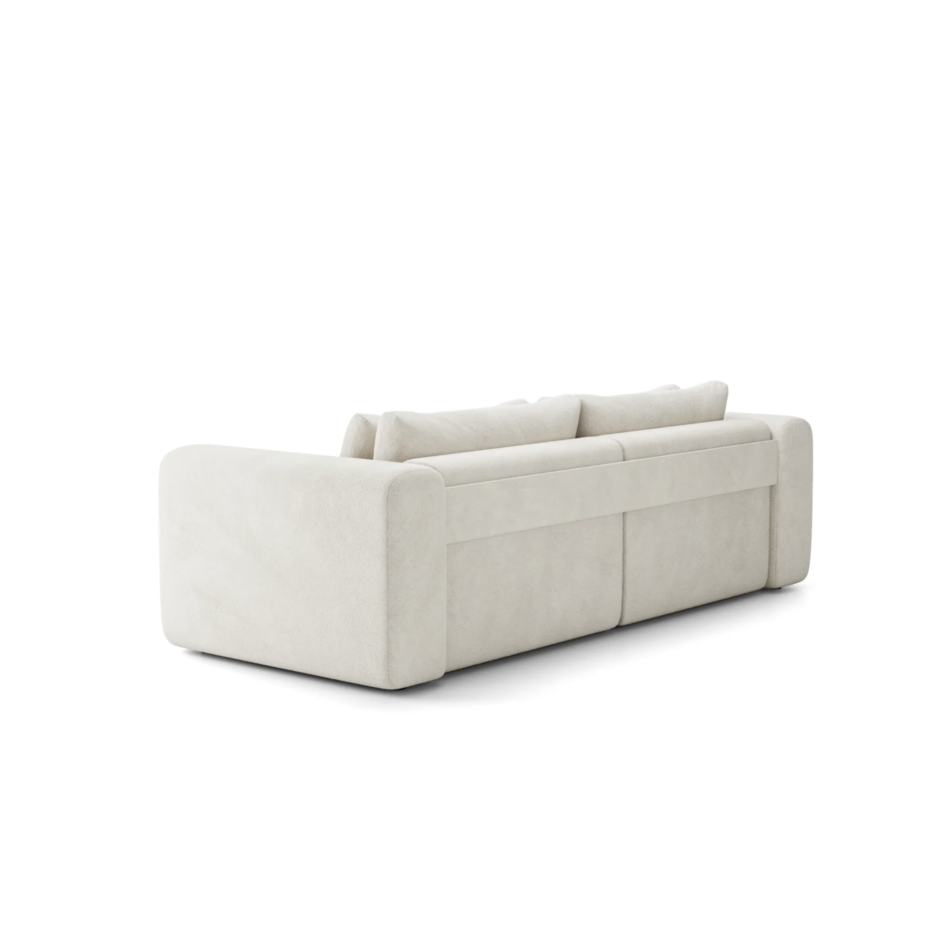 Canapea Extensibilă Nossa, 248 cm, Funcție Pat 200 x 145 cm, Ladă de Depozitare, Design Modern Premium