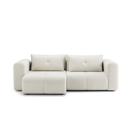 Canapea Extensibilă Nossa, 248 cm, Funcție Pat 200 x 145 cm, Ladă de Depozitare, Design Modern Premium