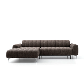 Colțar Pandora I, 283 cm, Extensie Electrică a Șezutului, Funcție Dormit 230 x 90 cm, Tetiere Reglabile, Design Premium