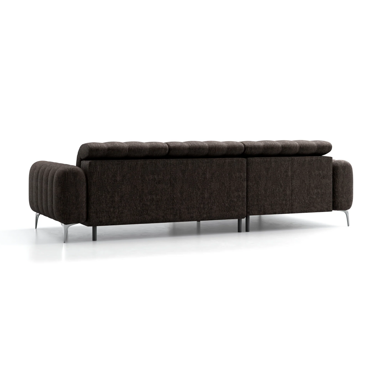Colțar Pandora I, 283 cm, Extensie Electrică a Șezutului, Funcție Dormit 230 x 90 cm, Tetiere Reglabile, Design Premium