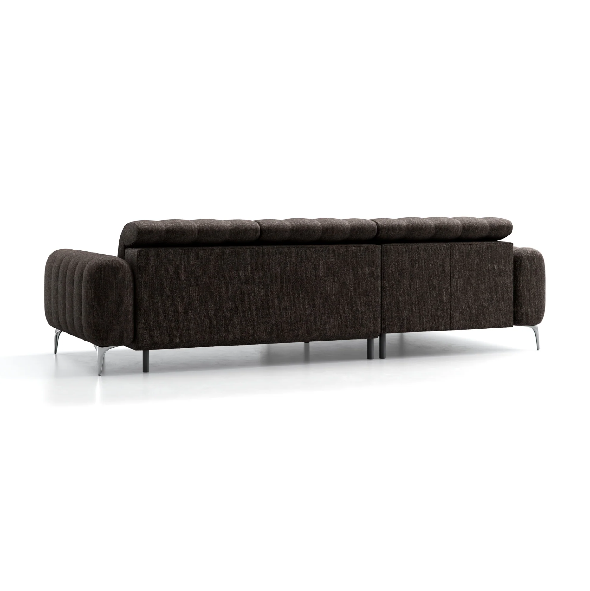 Colțar Pandora I, 283 cm, Extensie Electrică a Șezutului, Funcție Dormit 230 x 90 cm, Tetiere Reglabile, Design Premium