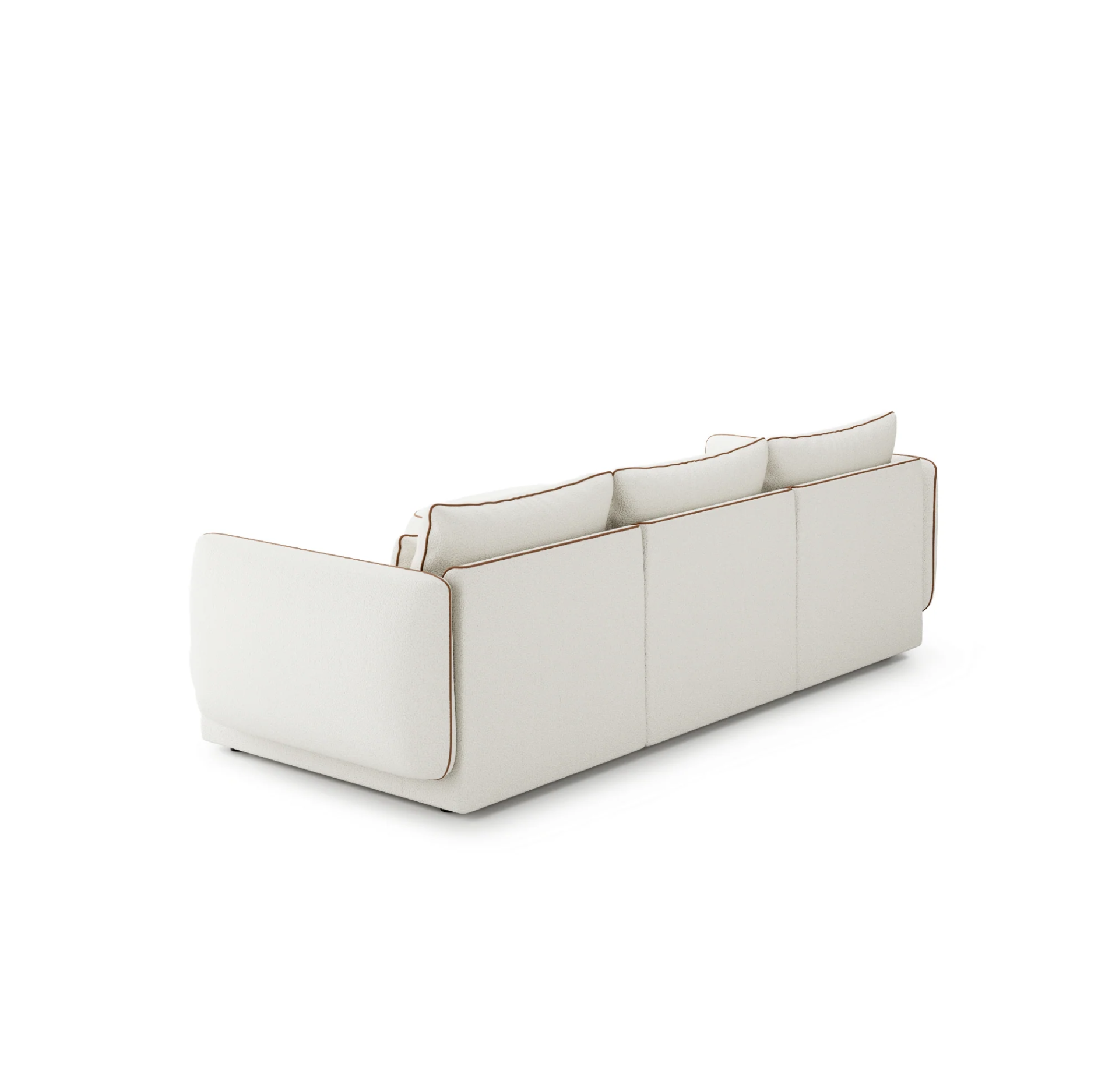 Colțar Modular Yvette, 290 cm, Perne cu Puf Natural, Spumă HR Premium, Design Contemporan Luxury