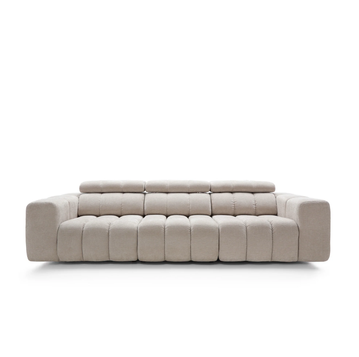 Canapea Modulară Noella, 287 cm, Tetiere Reglabile, Spumă HR Premium, Design Luxury Contemporan