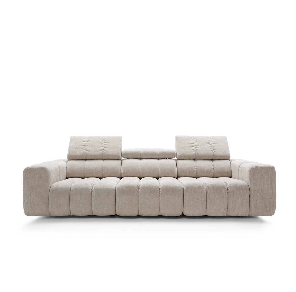 Canapea Modulară Noella, 287 cm, Tetiere Reglabile, Spumă HR Premium, Design Luxury Contemporan