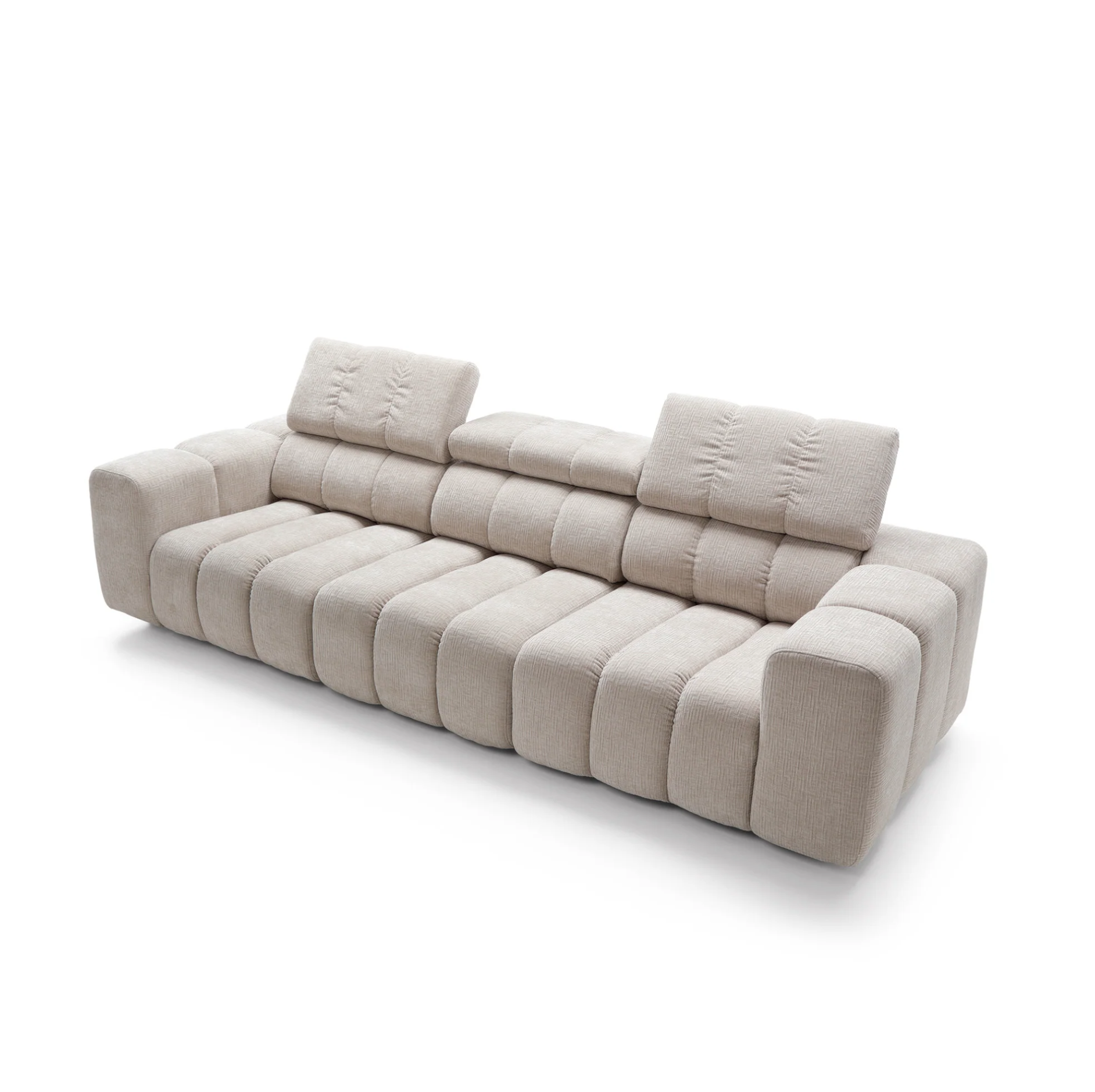 Canapea Modulară Noella, 287 cm, Tetiere Reglabile, Spumă HR Premium, Design Luxury Contemporan