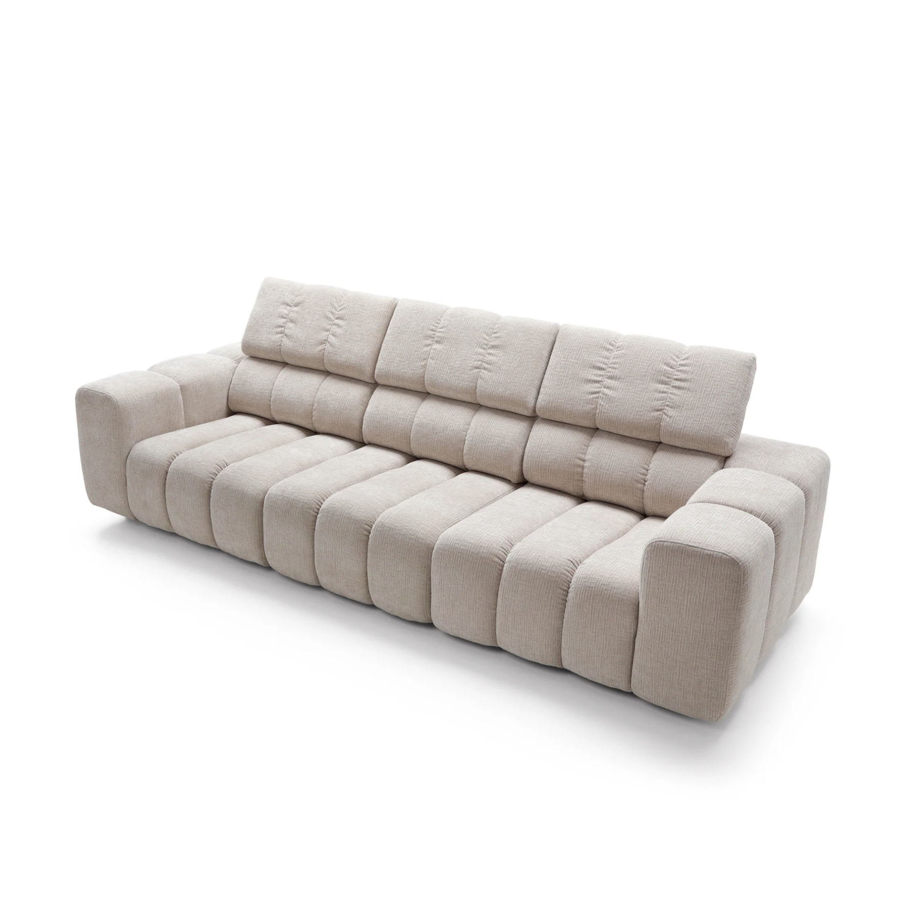 Canapea Modulară Noella, 287 cm, Tetiere Reglabile, Spumă HR Premium, Design Luxury Contemporan