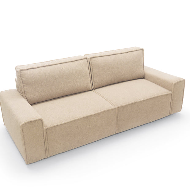 Canapea Extensibilă Riva, 250 cm, Funcție Pat 200 x 160 cm, Ladă de Depozitare, Spumă HR, Design Modern Premium