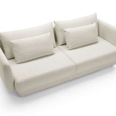 Canapea Extensibilă Elora, 245 cm, Funcție Pat 200 x 145 cm, Ladă de Depozitare, Design Modern Premium