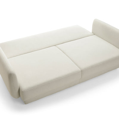 Canapea Extensibilă Elora, 245 cm, Funcție Pat 200 x 145 cm, Ladă de Depozitare, Design Modern Premium