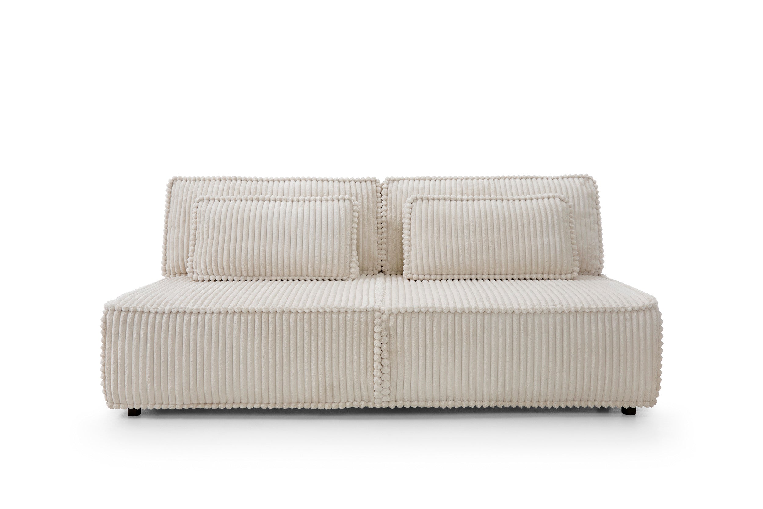 Canapea Extensibilă Sicilia, 200 cm, Funcție Pat 200 x 155 cm, Ladă de Depozitare, Design Modern Minimalist