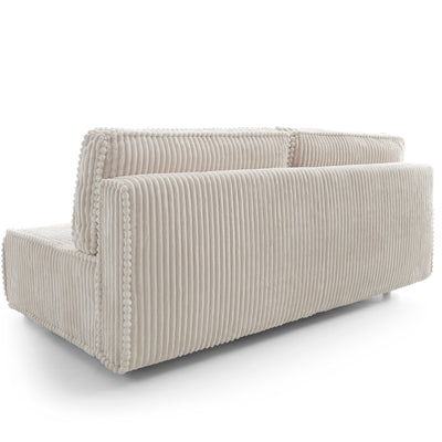 Canapea Extensibilă Sicilia, 200 cm, Funcție Pat 200 x 155 cm, Ladă de Depozitare, Design Modern Minimalist