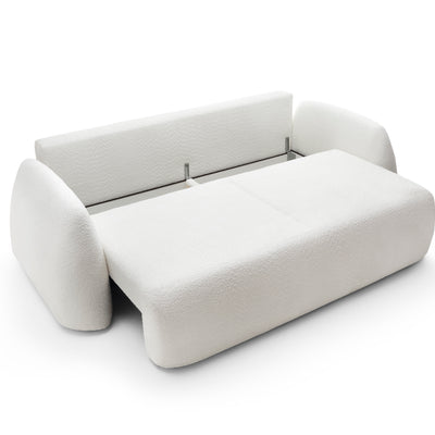 Canapea Extensibilă Luna, 245 cm, Funcție Pat 200 x 145 cm, Ladă de Depozitare, Design Modern Premium
