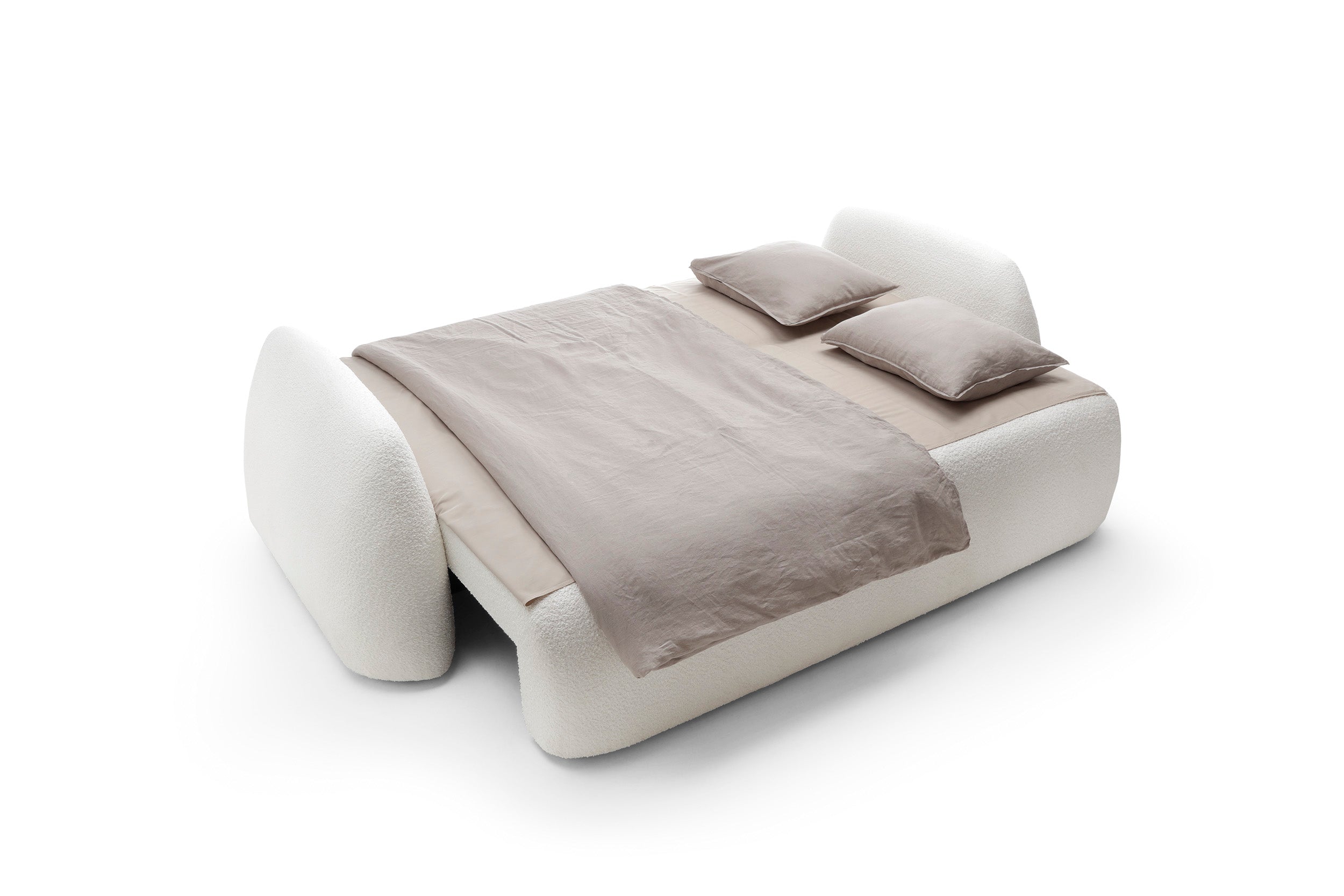 Canapea Extensibilă Luna, 245 cm, Funcție Pat 200 x 145 cm, Ladă de Depozitare, Design Modern Premium