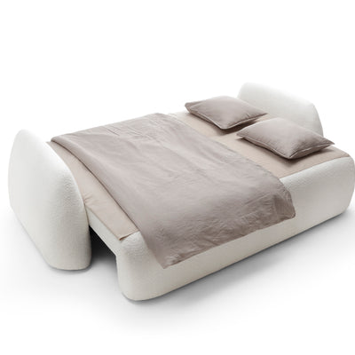 Canapea Extensibilă Luna, 245 cm, Funcție Pat 200 x 145 cm, Ladă de Depozitare, Design Modern Premium
