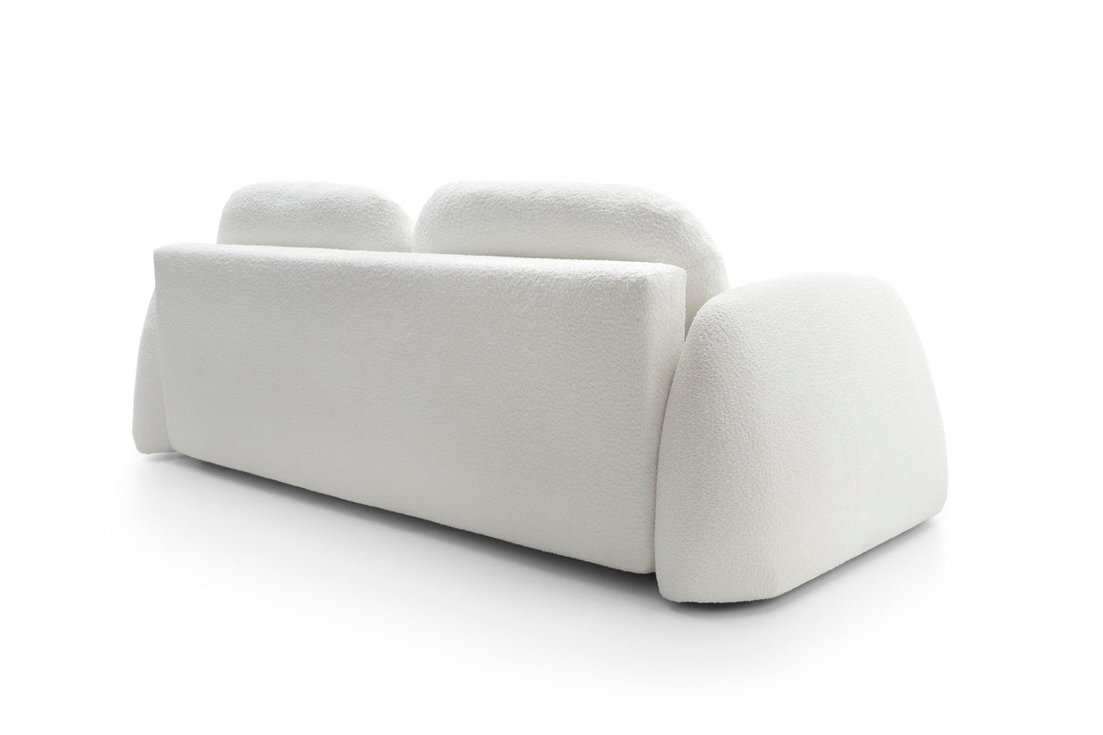 Canapea Extensibilă Luna, 245 cm, Funcție Pat 200 x 145 cm, Ladă de Depozitare, Design Modern Premium