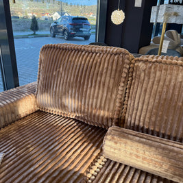 Colțar Extensibil Riva, 255 cm, Pat 200 x 160 cm, Șezlong 170 cm, Design Modern Premium