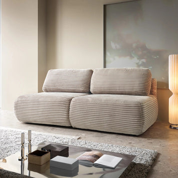 Canapea Extensibilă Vibe, 220 cm, Pat 200 x 160 cm, 2 Lăzi de Depozitare, Design Modular Premium