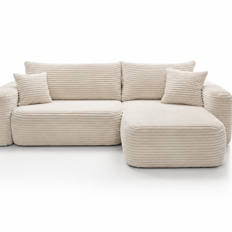 Colțar Extensibil Milo, 273 x 158 cm, Funcție Pat, Design Modern Premium, Confort Superior