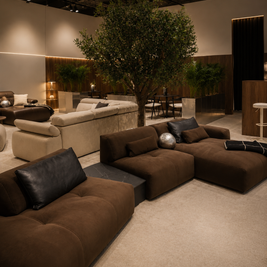 Canapea Modulară Confort Maro, 436 cm, Spumă HR Premium, Design Minimalist, Configurare Modulară, Stil Contemporan cu Măsuță Integrată