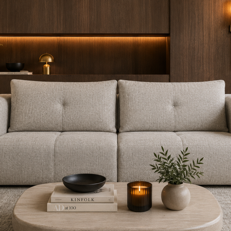 Canapea Extensibilă Nossa, 248 cm, Funcție Pat 200 x 145 cm, Ladă de Depozitare, Design Modern Premium